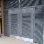 Steel Louvred Doors Stoke